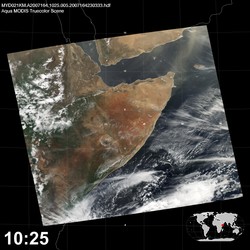 Level 1B Image at: 1025 UTC