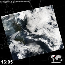 Level 1B Image at: 1605 UTC