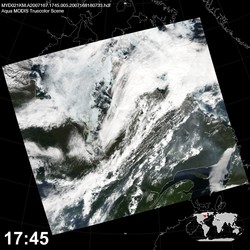 Level 1B Image at: 1745 UTC