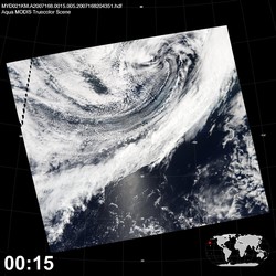 Level 1B Image at: 0015 UTC