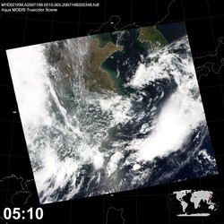 Level 1B Image at: 0510 UTC