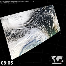 Level 1B Image at: 0805 UTC