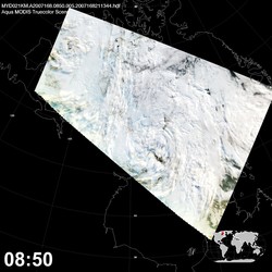 Level 1B Image at: 0850 UTC