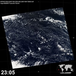 Level 1B Image at: 2305 UTC