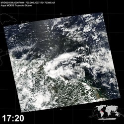 Level 1B Image at: 1720 UTC