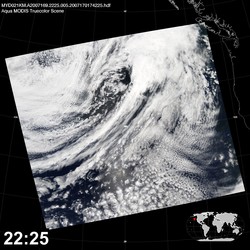 Level 1B Image at: 2225 UTC