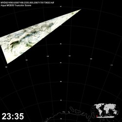 Level 1B Image at: 2335 UTC