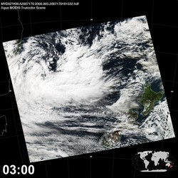 Level 1B Image at: 0300 UTC