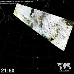 Level 1B Image at: 2150 UTC