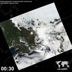 Level 1B Image at: 0030 UTC