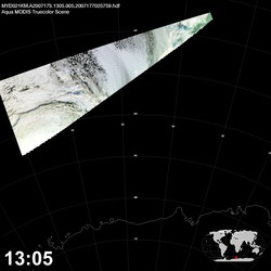 Level 1B Image at: 1305 UTC