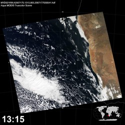 Level 1B Image at: 1315 UTC