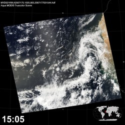 Level 1B Image at: 1505 UTC