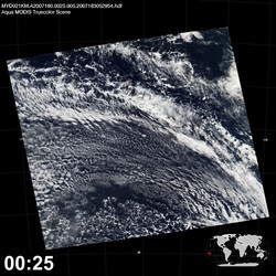 Level 1B Image at: 0025 UTC