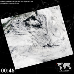 Level 1B Image at: 0045 UTC