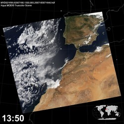 Level 1B Image at: 1350 UTC