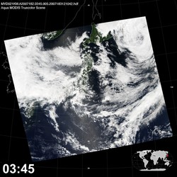 Level 1B Image at: 0345 UTC