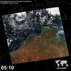 Level 1B Image at: 0510 UTC