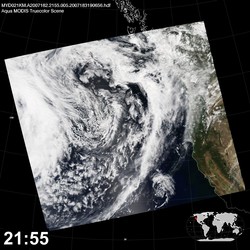 Level 1B Image at: 2155 UTC