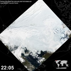 Level 1B Image at: 2205 UTC