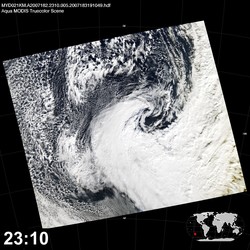 Level 1B Image at: 2310 UTC