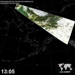 Level 1B Image at: 1305 UTC