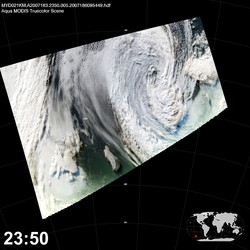 Level 1B Image at: 2350 UTC