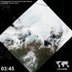 Level 1B Image at: 0345 UTC