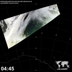 Level 1B Image at: 0445 UTC