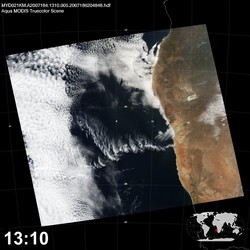 Level 1B Image at: 1310 UTC