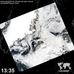 Level 1B Image at: 1335 UTC