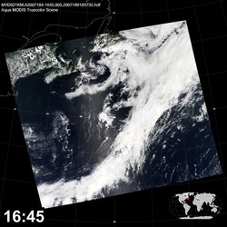 Level 1B Image at: 1645 UTC