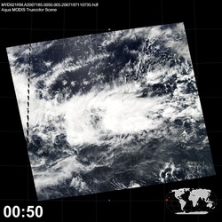 Level 1B Image at: 0050 UTC