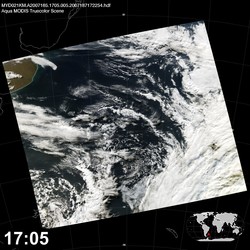 Level 1B Image at: 1705 UTC