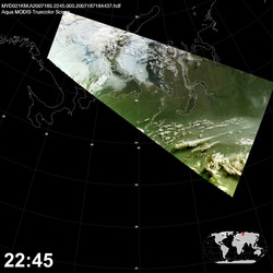 Level 1B Image at: 2245 UTC