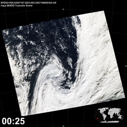 Level 1B Image at: 0025 UTC