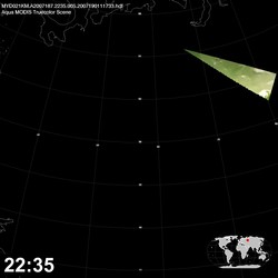 Level 1B Image at: 2235 UTC