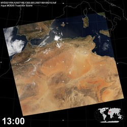 Level 1B Image at: 1300 UTC