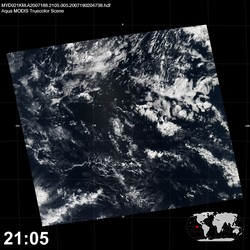 Level 1B Image at: 2105 UTC