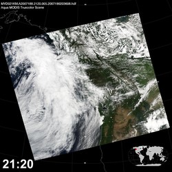 Level 1B Image at: 2120 UTC