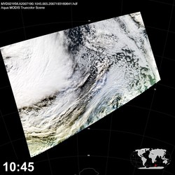 Level 1B Image at: 1045 UTC