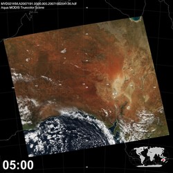 Level 1B Image at: 0500 UTC