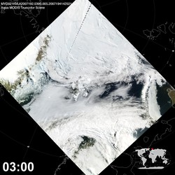 Level 1B Image at: 0300 UTC