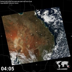 Level 1B Image at: 0405 UTC