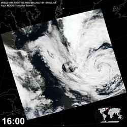 Level 1B Image at: 1600 UTC