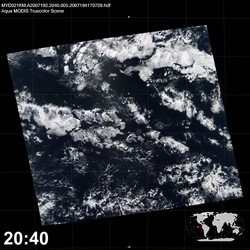 Level 1B Image at: 2040 UTC