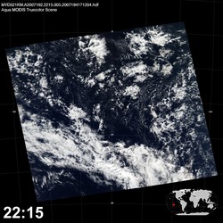 Level 1B Image at: 2215 UTC