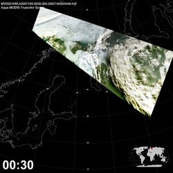 Level 1B Image at: 0030 UTC