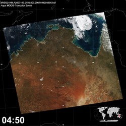 Level 1B Image at: 0450 UTC