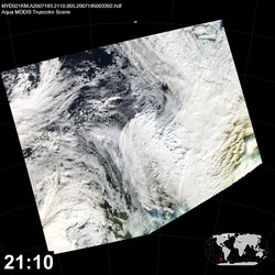 Level 1B Image at: 2110 UTC